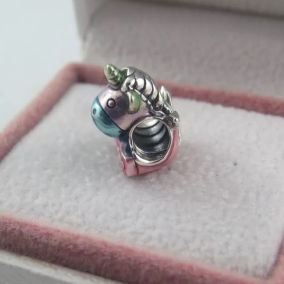 PANDORA Bruno Rainbow Unicorn Charm - Picture 3 of 4